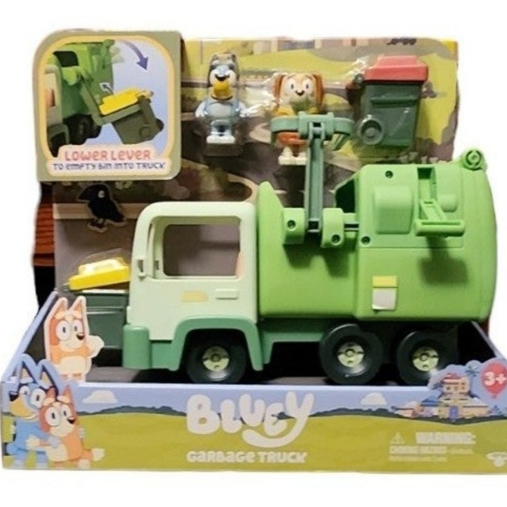 Bluey Garbage Truck Playset, Exclusive Pack
